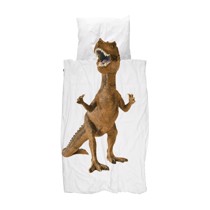 Snurk sengetøj brun dinosaurus